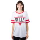 Women's Chicago Bulls Ringer Tee, Size: Xl, White