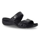 Easy Street Ashby Women's Sandals, Size: 7.5 Wide, Black