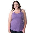 Plus Size Soybu Debbie Racerback Yoga Tank, Women's, Size: 1xl, Med Purple