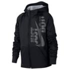 Boys 8-20 Nike Therma Full-zip Hoodie, Size: Small, Grey