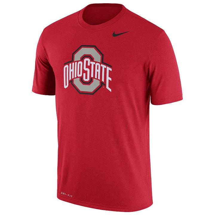 Men's Nike Ohio State Buckeyes Legend Dri-fit Tee, Size: Large, Red