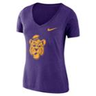 Women's Nike Lsu Tigers Vault Tee, Size: Large, Purple