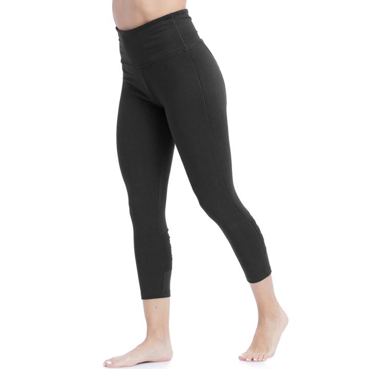 Women's Balance Collection London High-waisted Leggings, Size: Medium, Black