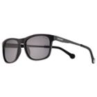 Converse H058 56mm Chuck Taylor Polarized Square Sunglasses, Adult Unisex, Black