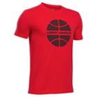 Boys 8-20 Under Armour Basketball Tee, Size: Large, Red