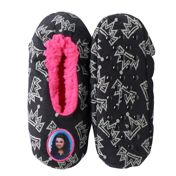 Disney's Descendants Girls 4-16 Evie Fleece-lined Slippers, Girl's, Size: S-m, Black