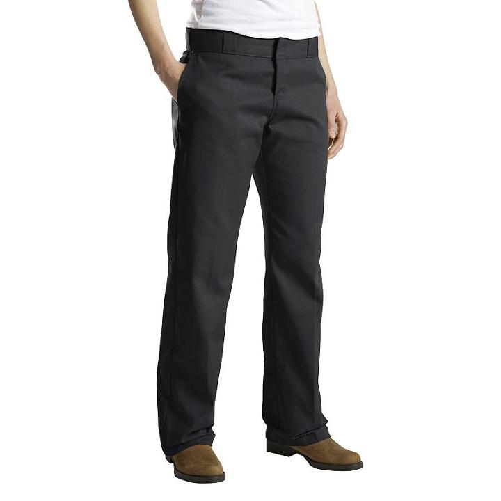 Women's Dickies Original 774 Straight-leg Work Pants, Size: 10 T/l, Black