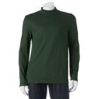 Big & Tall Croft & Barrow&reg; Classic-fit Solid Mockneck Tee, Men's, Size: 2xb, Dark Green