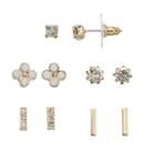 Lc Lauren Conrad Dainty Bar & Round Stud Earring Set, Women's, Multicolor
