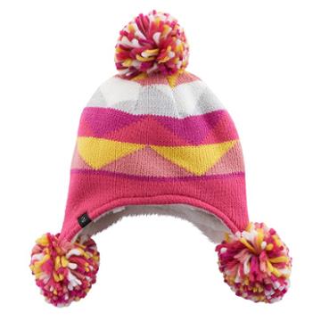 Cuddl Duds, Girls 7-14 Geometric Tribal Hat, Girl's, Multicolor