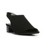 Lifestride Majora Women's Peep Toe Shoes, Size: Medium (7), Black