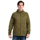 Men's Stanley Classic-fit Sweater-fleece Jacket, Size: Xl, Green