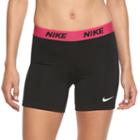 Women's Nike Cool Victory Base Layer Workout Shorts, Size: Xs, Grey (charcoal)