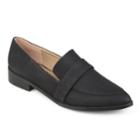 Journee Collection Rossy Women's Loafers, Size: Medium (6), Black