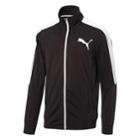 Men's Puma Warm-up Jacket, Size: Medium, Black