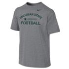 Boys 8-20 Nike Michigan State Spartans Legend Lift Dri-fit Tee, Boy's, Size: S(8), Grey Other