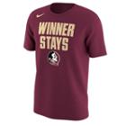 Men's Nike Florida State Seminoles Selection Sunday Tee, Size: Small, Dark Red