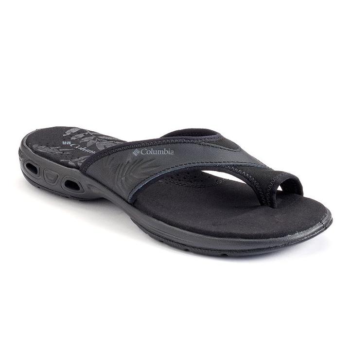 Columbia Kea Women's Flip-flops, Size: 8, Grey (charcoal)
