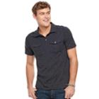 Men's Rock & Republic Military Polo, Size: Xxl, Dark Grey