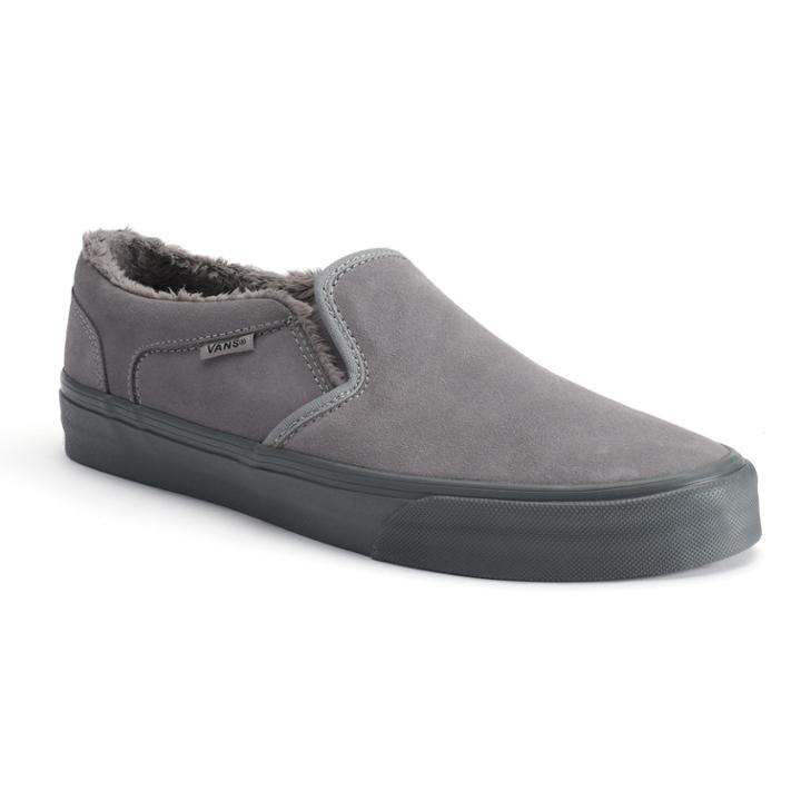 Vans Asher Men's Water-resistant Skate Shoes, Size: Medium (10), Med Grey