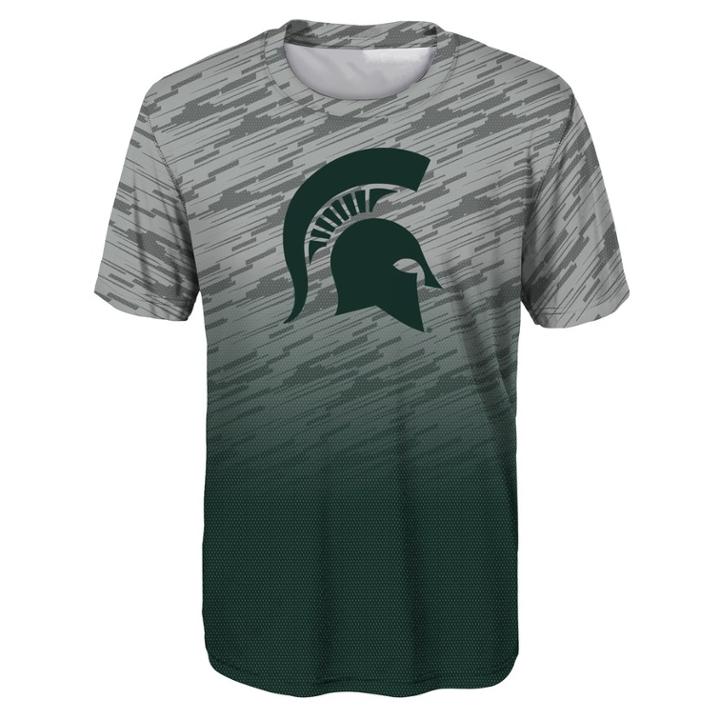Boys 8-20 Michigan State Spartans Propulsion Tee, Size: S 8, Grey