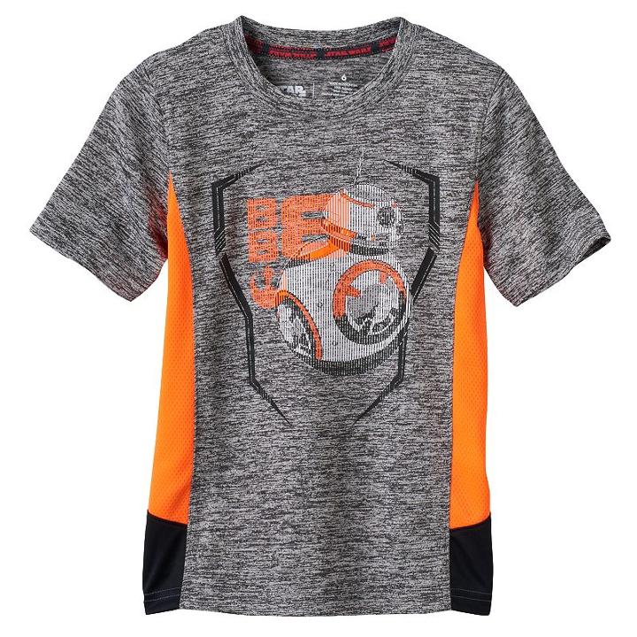 Boys 4-7x Star Wars A Collection For Kohl's Bb-8 Space-dyed Tee, Boy's, Size: 4, Grey