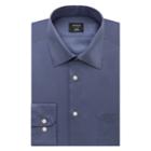 Men's Arrow Fitted Stretch Dress Shirt, Size: L-36/37, Blue