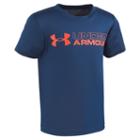 Boys 4-7 Under Armour Logo Graphic Tee, Size: 4, Brt Blue