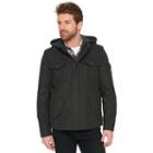 Big & Tall Men's Levi's&reg; Wool Hooded Trucker Jacket, Size: 3xl Tall, Dark Grey