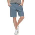 Men's Urban Pipeline&reg; Maxflex Stretch Twill Flat Front Shorts, Size: 36, Blue