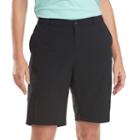 Women's Woolrich Geo Bermuda Shorts, Size: Small, Black