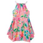 Girls 4-12 Oshkosh B'gosh&reg; Floral Handkerchief Hem Dress, Size: 6-6x, Print