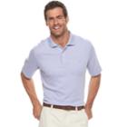 Men's Croft & Barrow&reg; Classic-fit Easy-care Interlock Pocket Polo, Size: Small, Brt Purple