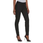 Women's Jennifer Lopez Curvy Skinny Jeans, Size: 6 Short, Black