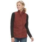 Women's Sonoma Goods For Life&trade; Utility Vest, Size: Xl, Red/coppr (rust/coppr)