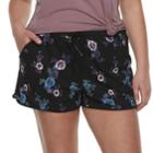 Juniors' Plus Size Mudd&reg; Peached Shorts, Teens, Size: 2xl, Orange