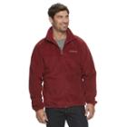 Big & Tall Columbia Flattop Ridge Fleece Jacket, Men's, Size: 3xl Tall, Med Red