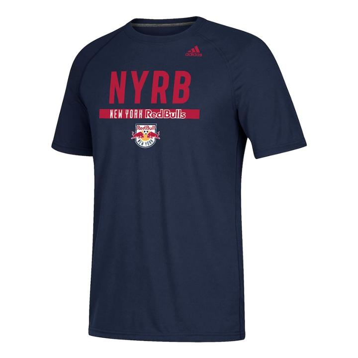 Men's Adidas New York Red Bulls Ultimate Tee, Size: Small, Blue (navy)