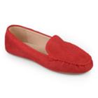 Journee Collection Halsey Women's Moccasins, Size: 5.5 Med, Red