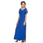 Women's Apt. 9&reg; Strappy Maxi Dress, Size: Xxl, Blue