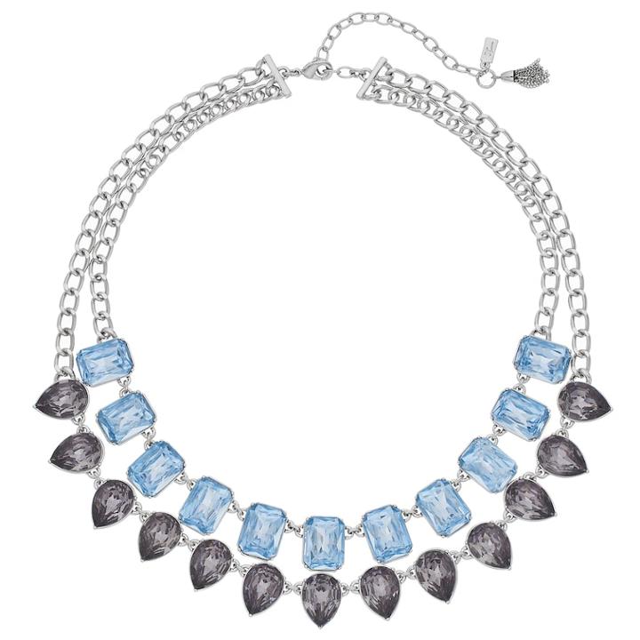 Simply Vera Vera Wang Faceted Stone Double Strand Necklace, Women's, Multicolor