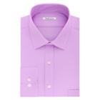 Men's Van Heusen Flex Collar Regular-fit Pincord Dress Shirt, Size: 17.5-32/33, Purple Oth