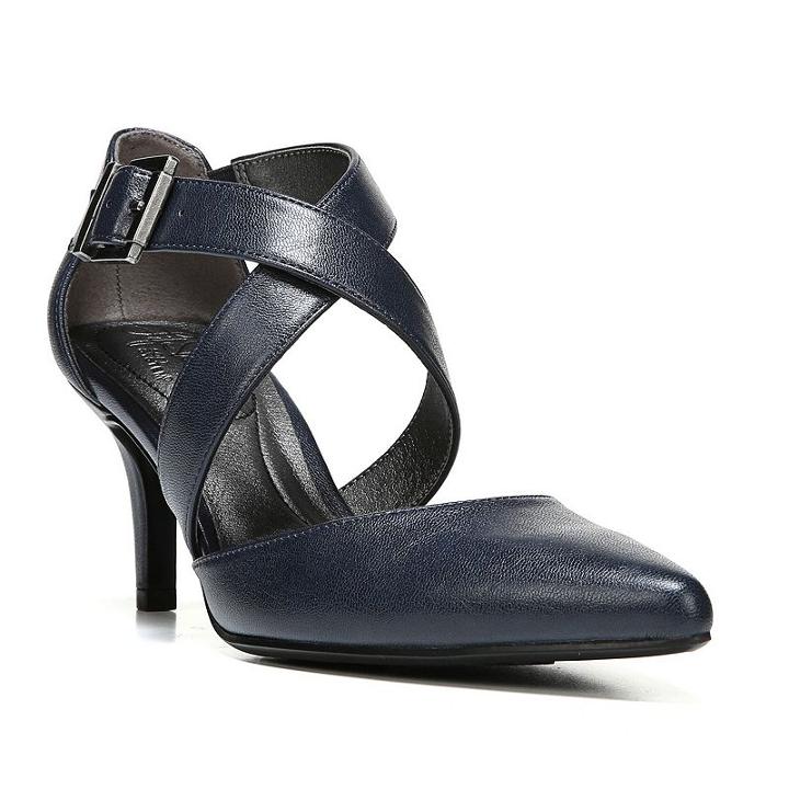 Lifestride See This Women's High Heels, Size: 9 Wide, Blue