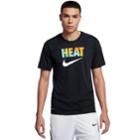 Men's Nike Heat Tee, Size: Xxl, Grey (charcoal)
