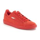 Puma Smash Grade School Boys' Nubuck Shoes, Boy's, Size: 4, Red