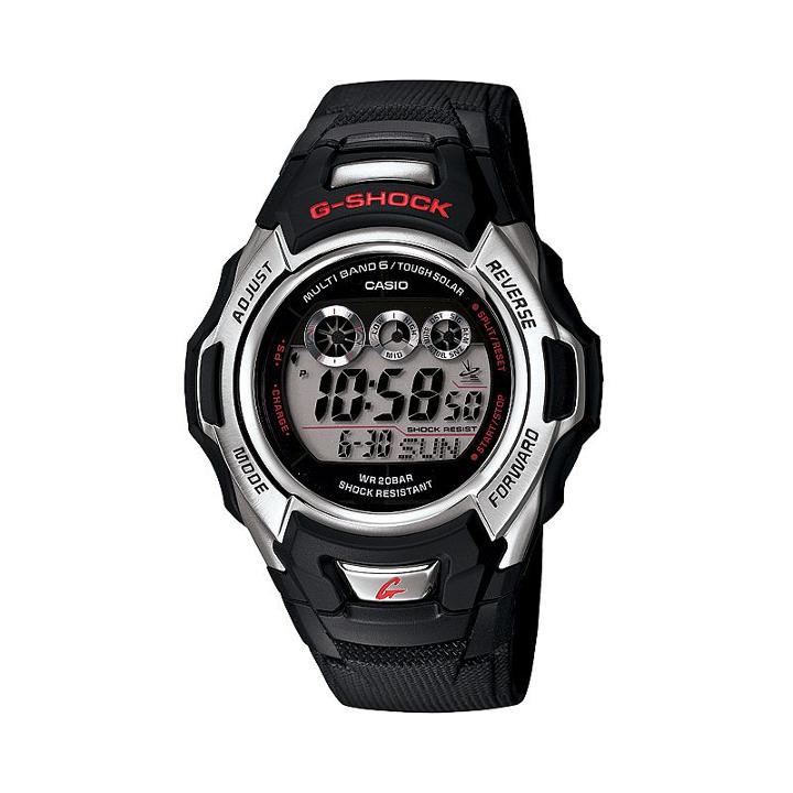 Casio Men's G-shock Tough Solar Atomic Digital Chronograph Watch - Gwm500a-1, Black