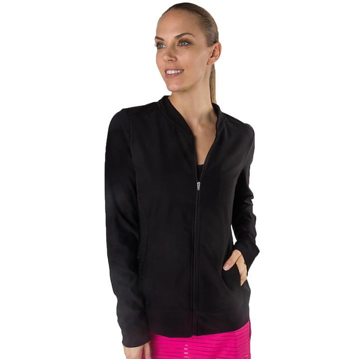 Women's Spalding Warrior Mesh Fitted Bomber Jacket, Size: Large, Oxford