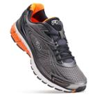 Fila&reg; Nitro Fuel 2 Energized Men's Running Shoes - Endorsed By Shaun T, Size: 9.5, Light Grey
