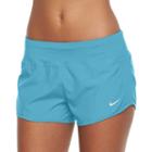 Women's Nike Crew Running Shorts, Size: Medium, Brt Blue