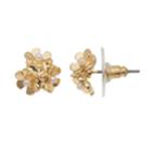 Lc Lauren Conrad Cluster Nickel Free Flower Stud Earrings, Women's, White